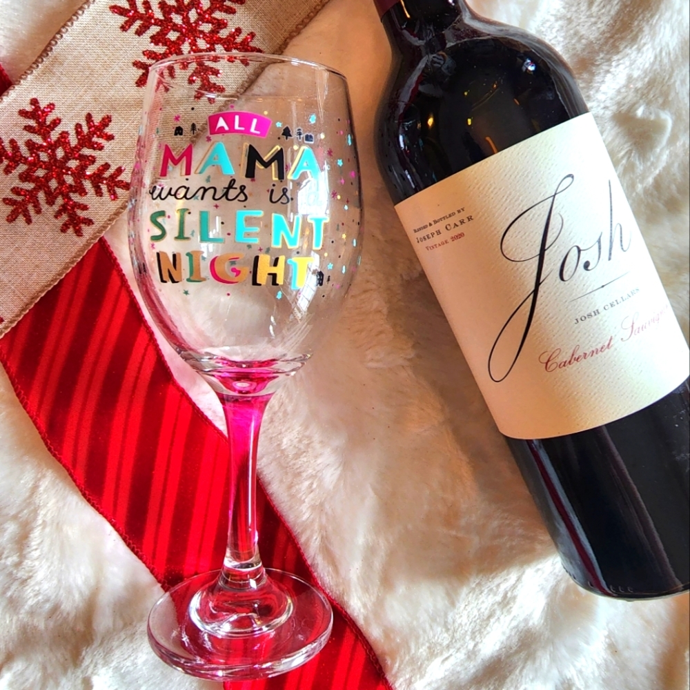 🆕️Flair Christmas Wine Glass
